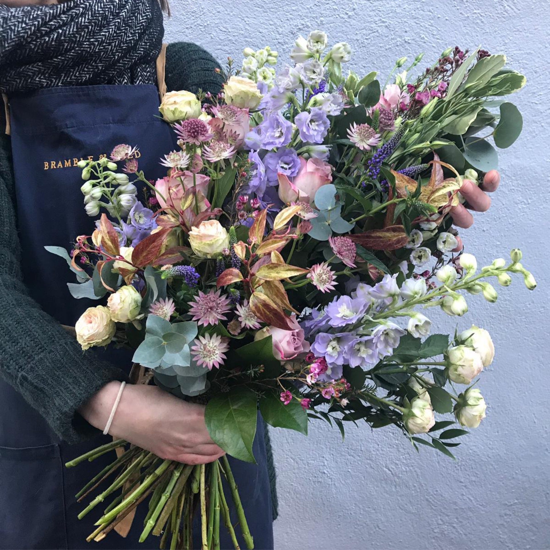 Hand Tied Farewell Flowers | Bramble & Wild - Florist In Frome